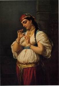 unknow artist Arab or Arabic people and life. Orientalism oil paintings 06 oil painting image